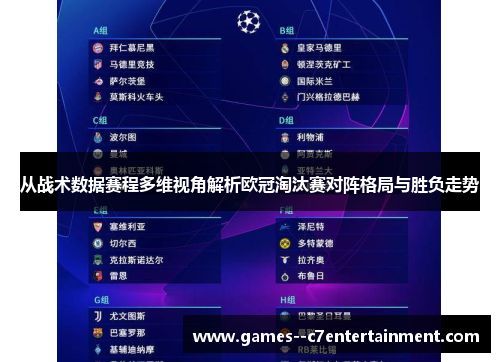 从战术数据赛程多维视角解析欧冠淘汰赛对阵格局与胜负走势 从战术数据赛程多维视角解析欧冠淘汰赛对阵格局与胜负走势